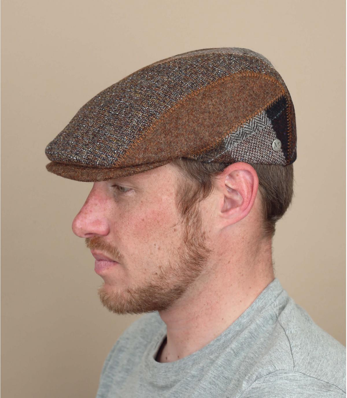 brown wool beret Fléchet Noam brown brown wool beret Fléchet Noam brown